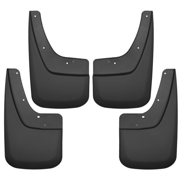 Husky Liners 14-17 SIERRA 1500/2500/3500 NOT DUALLY FRONT AND REAR CUSTOM MUD GUARD 56896 - main